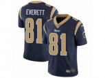 Los Angeles Rams #81 Gerald Everett Vapor Untouchable Limited Navy Blue Team Color NFL Jersey