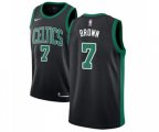 Boston Celtics #7 Jaylen Brown Swingman Black NBA Jersey - Statement Edition