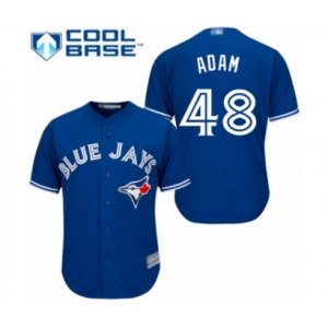 Toronto Blue Jays #48 Jason Adam Authentic Blue Alternate Baseball Player Jersey