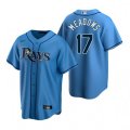 Nike Tampa Bay Rays #17 Austin Meadows Light Blue Alternate Stitched Baseball Jersey