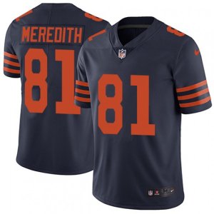 Chicago Bears #81 Cameron Meredith Navy Blue Alternate Vapor Untouchable Limited Player NFL Jersey