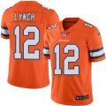 Denver Broncos #12 Paxton Lynch Limited Orange Rush Vapor Untouchable NFL Jersey