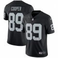 Oakland Raiders #89 Amari Cooper Black Team Color Vapor Untouchable Limited Player NFL Jersey