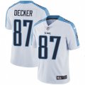 Tennessee Titans #87 Eric Decker White Vapor Untouchable Limited Player NFL Jersey