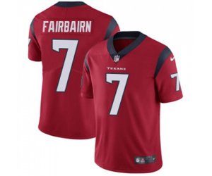 Houston Texans #7 Ka\'imi Fairbairn Red Alternate Vapor Untouchable Limited Player Football Jersey