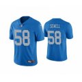 Detroit Lions #58 Penei Sewell 2021 Football Draft Blue Vapor Untouchable Stitched Limited Jersey
