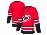 Carolina Hurricanes Blank Red Home Authentic Stitched NHL Jersey