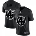 Oakland Raiders #4 Derek Carr Black Nike Black Shadow Edition Limited Jersey