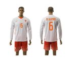 016-2017 Nederland Long sleeve Men Jerseys [DE GUZMAN] (19)