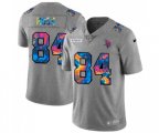 Minnesota Vikings #84 Randy Moss Multi-Color 2020 NFL Crucial Catch NFL Jersey Greyheather