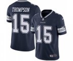 Dallas Cowboys #15 Deonte Thompson Navy Blue Team Color Vapor Untouchable Limited Player Jersey
