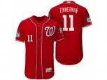 Washington Nationals #11 Ryan Zimmerman 2017 Spring Training Flex Base Authentic Collection Stitched Baseball Jersey