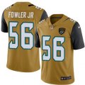 Jacksonville Jaguars #56 Dante Fowler Jr Limited Gold Rush Vapor Untouchable NFL Jersey