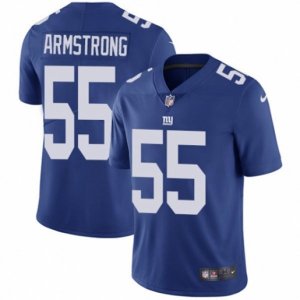 New York Giants #55 Ray-Ray Armstrong Royal Blue Team Color Vapor Untouchable Limited Player NFL Jersey