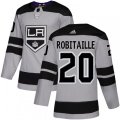 Los Angeles Kings #20 Luc Robitaille Premier Gray Alternate NHL Jersey