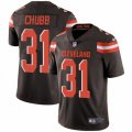 Cleveland Browns #31 Nick Chubb Brown Team Color Vapor Untouchable Limited Player NFL Jersey