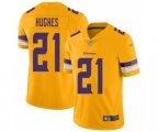 Minnesota Vikings #21 Mike Hughes Limited Gold Inverted Legend Football Jersey