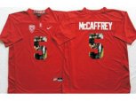 Louisville Cardinals #5 Christian McCaffrey Red Player Fashion Stitched NCAA Jersey
