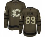 Calgary Flames #89 Alan Quine Authentic Green Salute to Service Hockey Jersey
