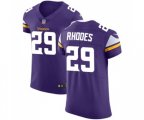 Minnesota Vikings #29 Xavier Rhodes Purple Team Color Vapor Untouchable Elite Player Football Jersey
