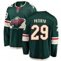 Minnesota Wild #29 Greg Pateryn Authentic Green Home Fanatics Branded Breakaway NHL Jersey