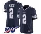 Dallas Cowboys #2 Brett Maher Navy Blue Team Color Vapor Untouchable Limited Player 100th Season Football Jersey
