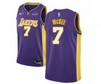 Los Angeles Lakers #1 JaVale McGee Authentic Purple Basketball Jersey - Statement Edition