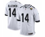 Jacksonville Jaguars #14 Justin Blackmon Game White Football Jersey