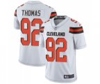 Cleveland Browns #92 Chad Thomas White Vapor Untouchable Limited Player Football Jersey
