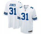 Dallas Cowboys #31 Byron Jones Game White Football Jersey