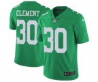 Philadelphia Eagles #30 Corey Clement Limited Green Rush Vapor Untouchable Football Jersey