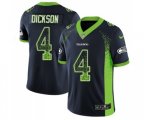 Seattle Seahawks #4 Michael Dickson Limited Navy Blue Rush Drift Fashion Football Jersey