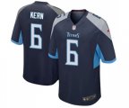 Tennessee Titans #6 Brett Kern Game Light Blue Team Color Football Jersey