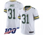 Green Bay Packers #31 Adrian Amos White Vapor Untouchable Limited Player 100th Season Football Jersey