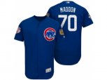 Chicago Cubs #70 Joe Maddon 2017 Spring Training Flex Base Authentic Collection Stitched Baseball Jersey