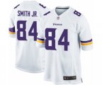 Minnesota Vikings #84 Irv Smith Jr. Game White Football Jersey