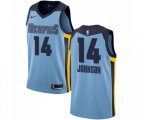 Memphis Grizzlies #14 Brice Johnson Swingman Light Blue Basketball Jersey Statement Edition