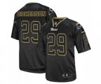 Los Angeles Rams #29 Eric Dickerson Elite Lights Out Black Football Jersey