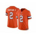 Denver Broncos #2 Pat Surtain II Orange 2023 F.U.S.E. Vapor Untouchable Football Stitched Jersey