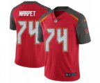 Tampa Bay Buccaneers #74 Ali Marpet Red Team Color Vapor Untouchable Limited Player Football Jersey