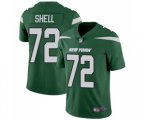 New York Jets #72 Brandon Shell Green Team Color Vapor Untouchable Limited Player Football Jersey