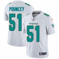 Miami Dolphins #51 Mike Pouncey White Vapor Untouchable Limited Player NFL Jersey