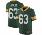 Green Bay Packers #63 Corey Linsley Green Team Color Vapor Untouchable Limited Player Football Jersey