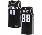 Sacramento Kings #88 Nemanja Bjelica Swingman Black Basketball Jersey Statement Edition