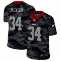 Oakland Raiders #34 Bo Jackson Camo 2020 Nike Limited Jersey