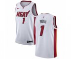 Miami Heat #1 Chris Bosh Swingman NBA Jersey - Association Edition