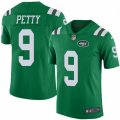 New York Jets #9 Bryce Petty Limited Green Rush Vapor Untouchable NFL Jersey