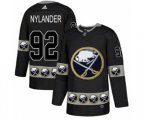 Adidas Buffalo Sabres #92 Alexander Nylander Authentic Black Team Logo Fashion NHL Jersey
