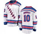 New York Rangers #10 Ron Duguay Fanatics Branded White Away Breakaway NHL Jersey