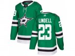 Dallas Stars #23 Esa Lindell Green Home Authentic Stitched NHL Jersey